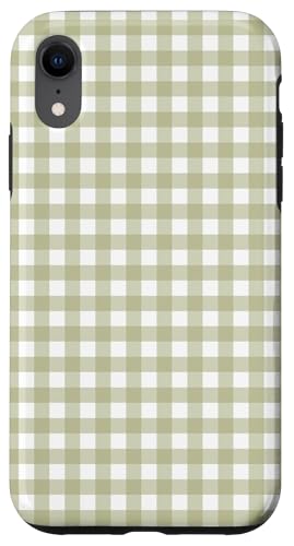 Grüner Gingham-Ästhetik Hülle für iPhone XR von ItsAlwaysSummer