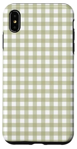 Grüner Gingham-Ästhetik Hülle für iPhone XS Max Grüner Gingham-Ästhetik Hülle für iPhone XS Max von ItsAlwaysSummer