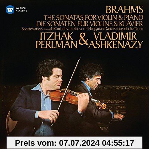 Violinsonaten/Ungarische Tänze von Itzhak Perlman