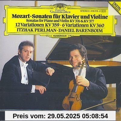 Violinsonaten KV 376 + KV 377 Violinsonaten KV 376 + KV 377 von Itzhak Perlman