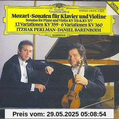 Violinsonaten KV 376 + KV 377 von Itzhak Perlman