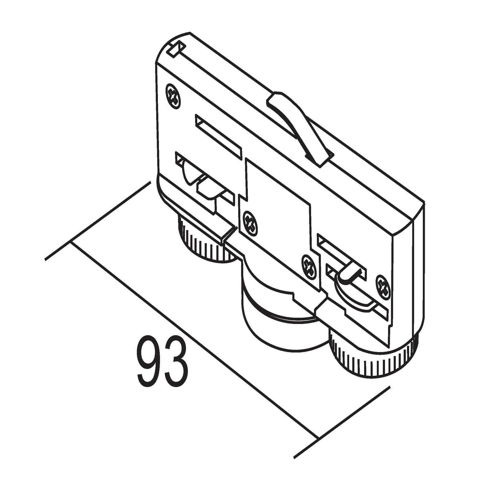 Ivela Adapter 3-Phasen 220-240V 10kg, silber von Ivela