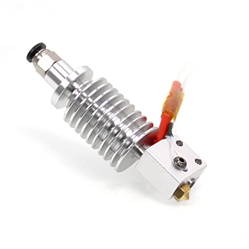 Iverntech 24V 40W Metall Hotend für Anycubic Vyper V5 J-Head 3D-Druck-Extruder-Hotend mit 5 x 0,4 mm Messing Vulkandüse von Iverntech