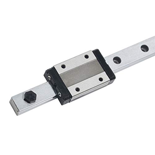 Iverntech MGN12 400mm Lineare Schiene mit MGN12H Schwarzer Wagenblock für 3D Drucker und CNC Maschine von Iverntech