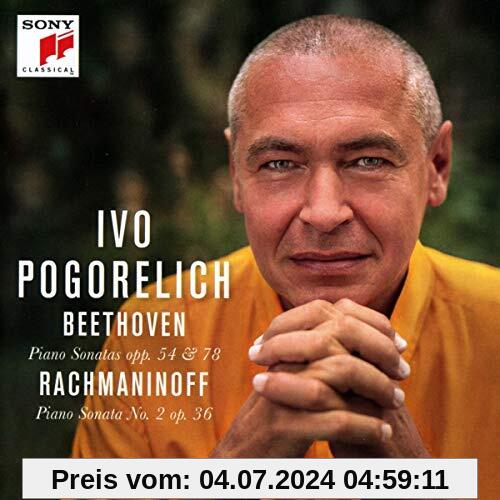 Beethoven: Klaviersonaten Nr. 22 op. 54& Nr. 24 op. 78/Rachmaninow: Klaviersonate Nr. 2 op. 36 von Ivo Pogorelich