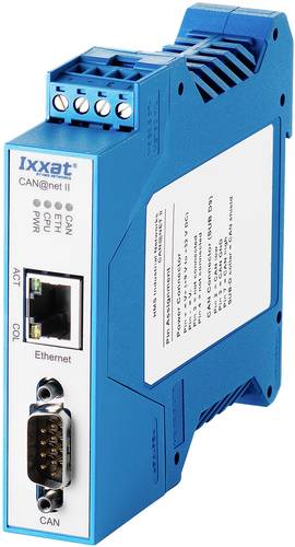 Ixxat 1.01.0086.10200 CAN@net II/VCI CAN Umsetzer CAN Bus, Ethernet 24 V/DC 1St. von Ixxat