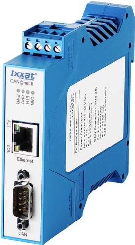 Ixxat 1.01.0086.10201 CAN@net II/Generic CAN Umsetzer CAN Bus, Ethernet 12 V/DC, 24 V/DC 1St. von Ixxat