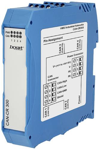 Ixxat 1.01.0210.40200 CAN-CR300 CAN/CAN-FD Repeater 1St. von Ixxat