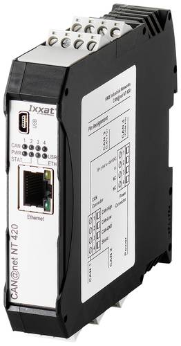 Ixxat 1.01.0332.42000 CAN@net NT 420 CAN Umsetzer Ethernet, CAN, USB 24 V/DC 1St. von Ixxat