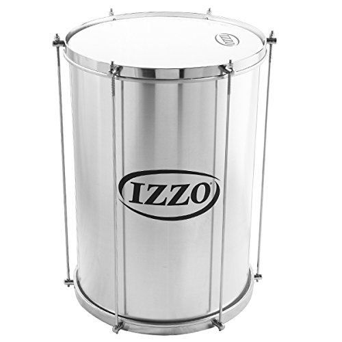 'Izzo Percusion Brasilien iz7753 – Zoll) Surdo (14 x 50 cm Alum. Izzo 6-div, Farbe Standard von Izzo Percusion Brasil