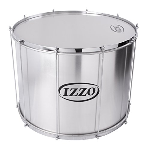 'Izzo Percusion Brasilien – iz7993 Zoll) Surdo (24 x 45 cm Alum. Izzo 10-div, Farbe Standard von Izzo Percusion Brasil