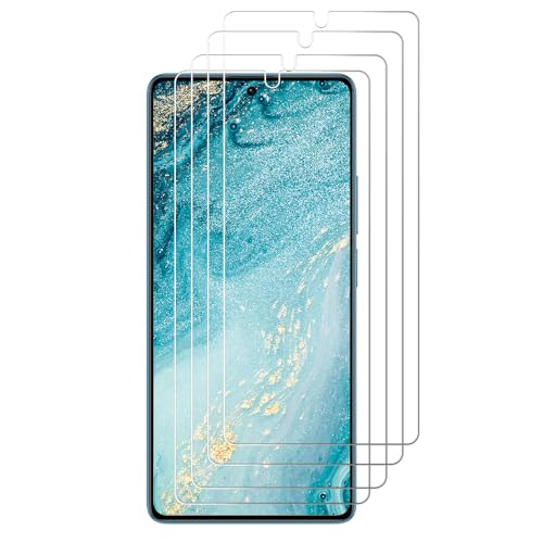 J&D Case Compatible for Xiaomi Redmi Note 13 5G Case, Heavy Duty Hybrid Rugged Case with Glass Screen Protector Anti-Shock Protective Cover for Xiaomi Redmi Note 13 4G Case, Not for xinghao3, 4-Pack von J&D
