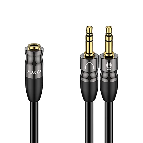 J&D Kopfhörer Splitter 3,5 mm Mic Audio Kabel, Buchse auf Dual Male für Handy, Headset, PC Durable Kupfer Shell Kopfhörerkabel, 0.2 Meter J&D Kopfhörer Splitter 3,5 mm Mic Audio Kabel, Buchse auf Dual Male für Handy, Headset, PC Durable Kupfer Shell Kopfhörerkabel, 0.2 Meter von J&D