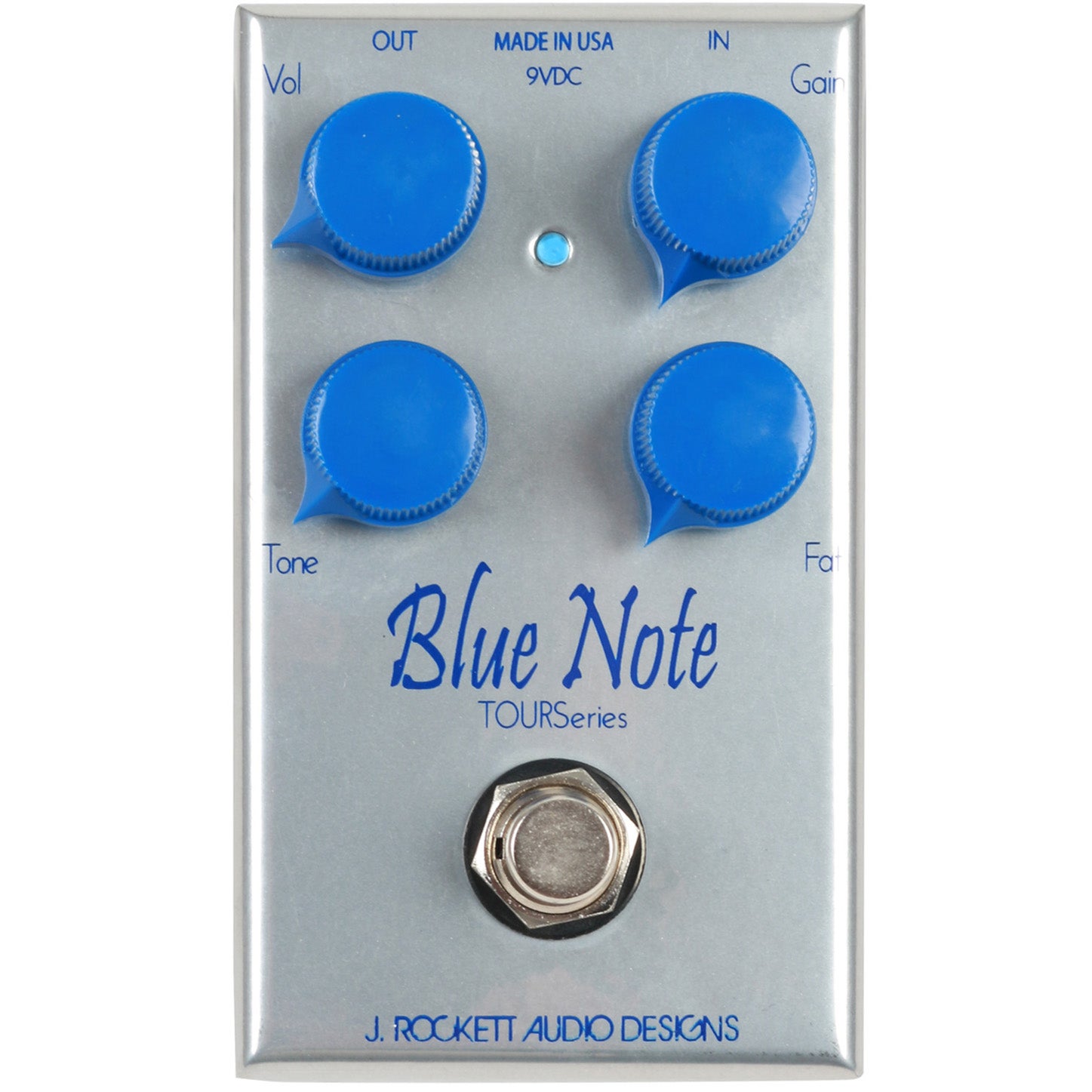J. Rockett Blue Note Tour Series Overdrive-Effektpedal J. Rockett Blue Note Tour Series Overdrive-Effektpedal von J. Rockett