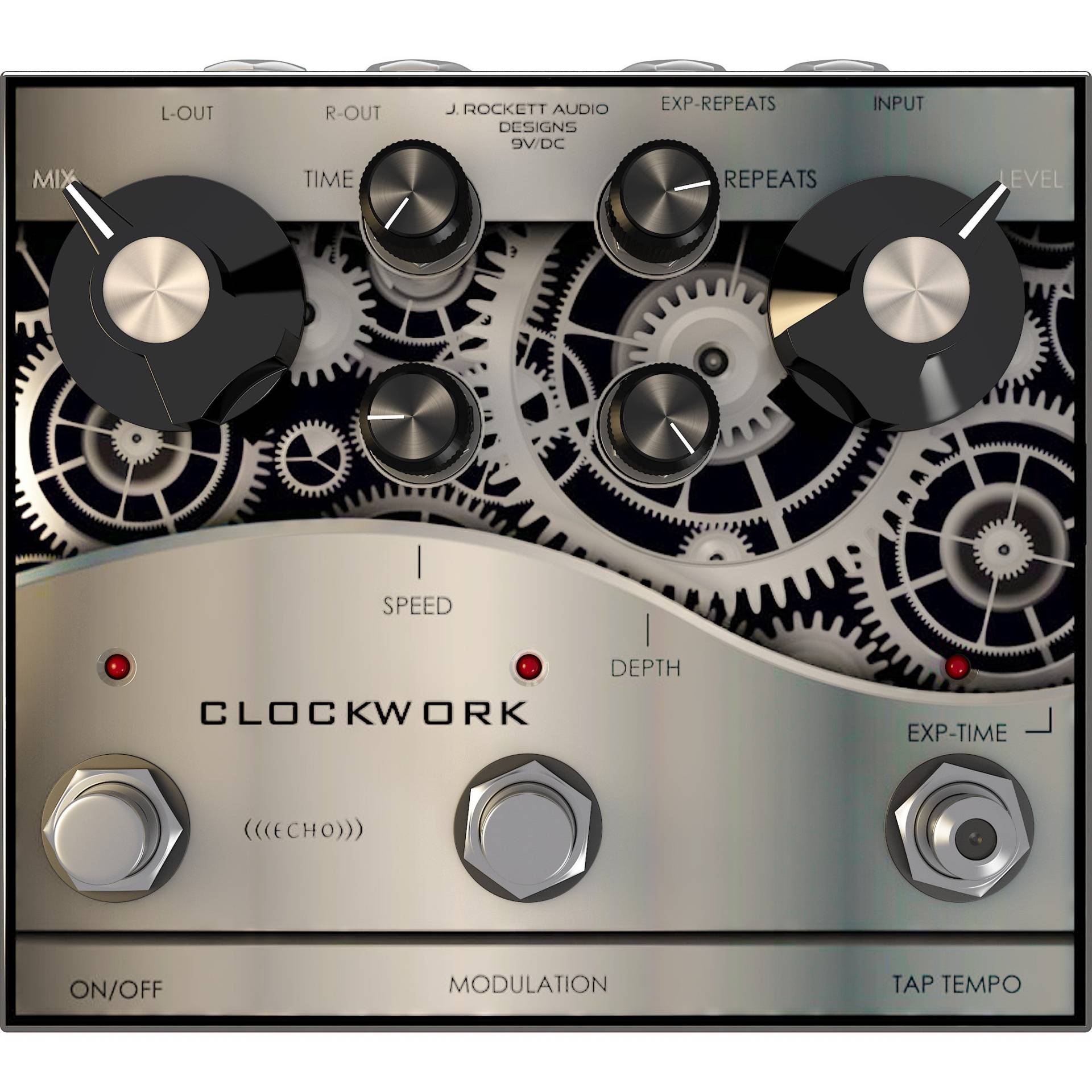 J. Rockett Clockwork Echo Analogue Stereo Delay with Tap Tempo and Modulation J. Rockett Clockwork Echo Analogue Stereo Delay with Tap Tempo and Modulation von J. Rockett