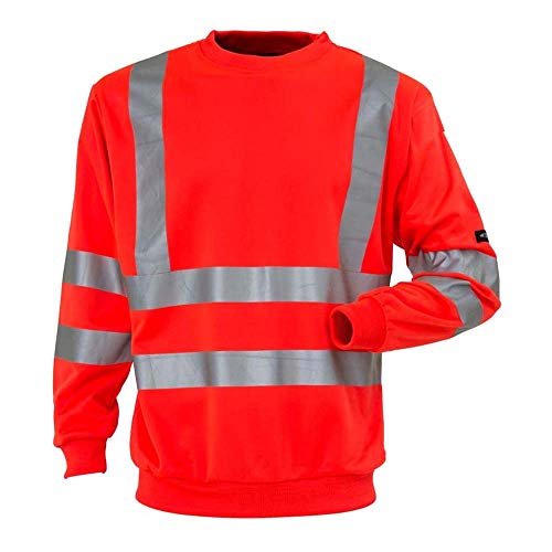 J.A.K. 111155207 Serie 11115 65% Polyester/35% Baumwolle Sweatshirt, EN 20471, Klasse 3, Rot, 4XL Größe J.A.K. 111155207 Serie 11115 65% Polyester/35% Baumwolle Sweatshirt, EN 20471, Klasse 3, Rot, 4XL Größe von J.A.K.