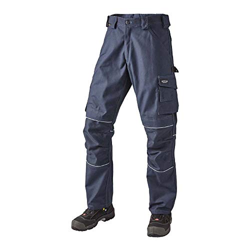 J.A.K. 150005100 Serie 1500 60% Baumwolle/40% Polyester Bundhose, Marine, 56 R (39/32) Größe von J.A.K.