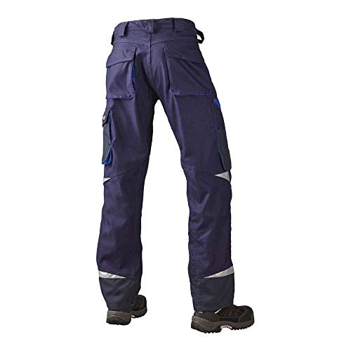 J.A.K. 160146088 Serie 1601 65% Polyester/35% Baumwolle Bundhose, Marine/Königsblau, 50 R (35/32) Größe von J.A.K.