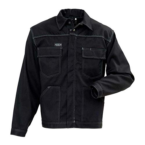 J.A.K. 51021201 Serie 5102 65% Polyester/35% Baumwolle Jacke, Schwarz, S Größe von J.A.K.