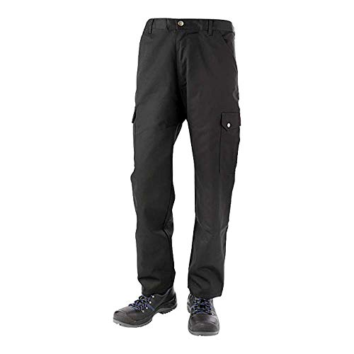 J.A.K. 912112088 Serie 9121 65% Polyester/35% Baumwolle Bundhose, Schwarz, 50 R (35/32) Größe von J.A.K.