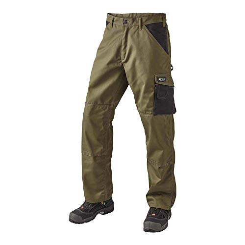 J.A.K. 920635104 Serie 9206 65% Polyester/35% Baumwolle Bundhose, Army/Schwarz, 58 R (41/32) Größe von J.A.K.