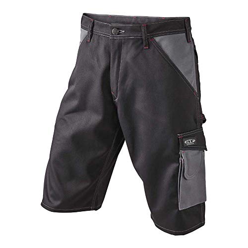 J.A.K. 921051080 Serie 9210 65% Polyester/35% Baumwolle Shorts, Schwarz/Grau, 46 (32) Größe von J.A.K.