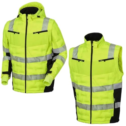 JAK 11138 Warnschutzjacke/Bodywarmer | Gelb/Schwarz | L JAK 11138 Warnschutzjacke/Bodywarmer | Gelb/Schwarz | L von J.A.K.