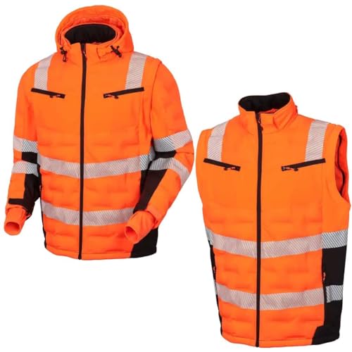 JAK 11138 Warnschutzjacke/Bodywarmer | Orange/Schwarz | XL JAK 11138 Warnschutzjacke/Bodywarmer | Orange/Schwarz | XL von J.A.K.