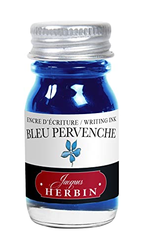 J.Herbin 11513T Tinteflakon für Füller, 10 ml hellblau von J. Herbin