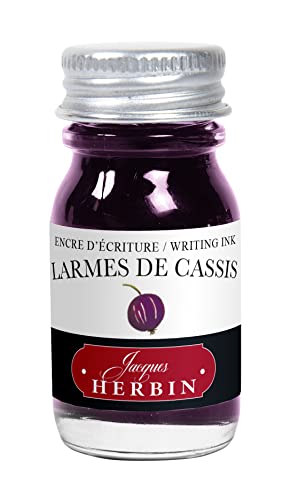 J.Herbin 11578T (1 Tinteflakon 10 ml für Füller) cassis von J.Herbin