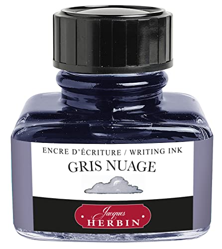 J.Herbin 13008T Tinte für Füller, 30 ml, wolkengrau von J.Herbin