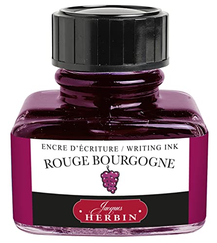 J.Herbin 13028T Tinte für Füller, 30 ml, burgunderrot von J.Herbin