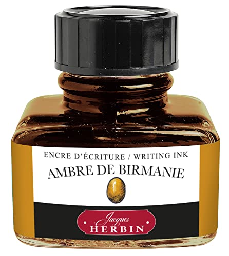 J.Herbin 13041T Tinte für Füller, 30 ml, bernsteinfarben von J.Herbin