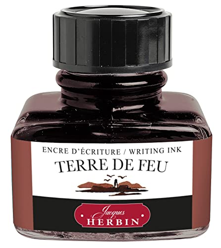 J.Herbin 13047T Tinte für Füller, 30 ml, feuerrot von J.Herbin