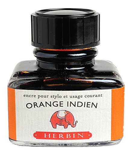 J.Herbin 13057T Tinte für Füller, 30 ml, Indisch orange von J.Herbin