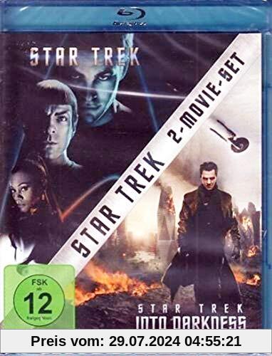 Star Trek 1 & 2 - Into Darkness - 2 Movie Blu-Ray Box Limited Edition von J.J. Abrams