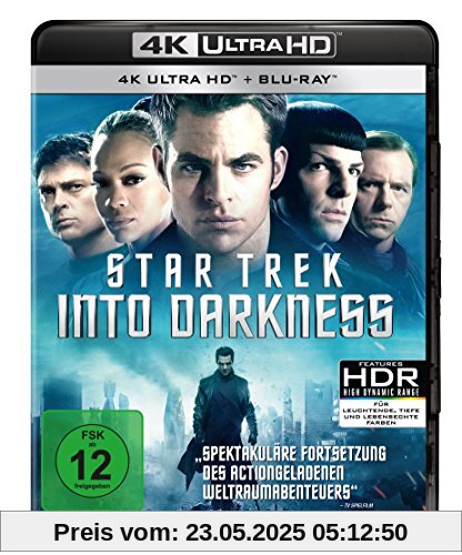 Star Trek 12 - Into Darkness  (4K Ultra HD) (+ Blu-ray) von J.J. Abrams