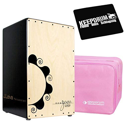 J.Leiva Percussion Zoco 2.0 Cajon + KEEEPDRUM Tasche + Sitz-Pad Auflage J.Leiva Percussion Zoco 2.0 Cajon + KEEEPDRUM Tasche + Sitz-Pad Auflage von J.Leiva