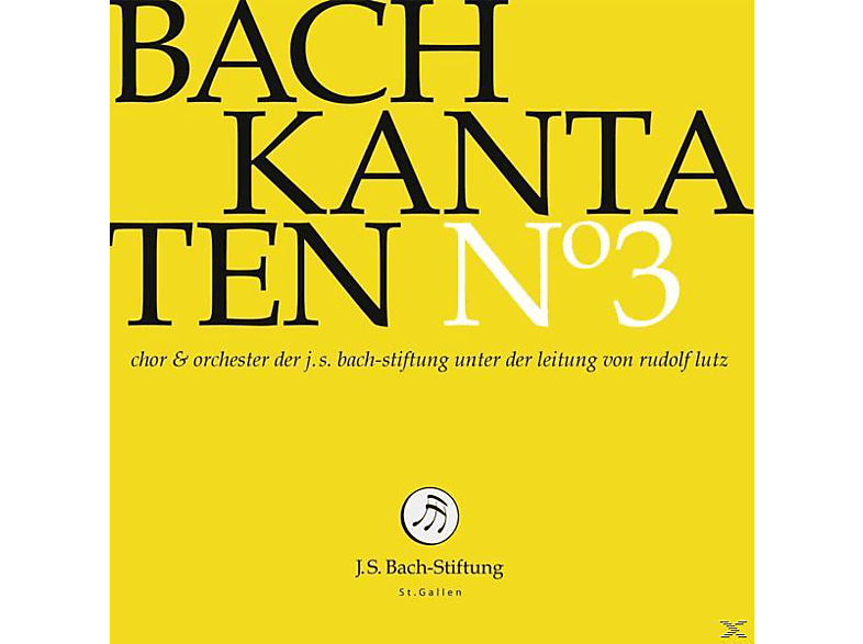 CHOR & ORCHESTER DER J.S. BACH-STIF - Kantaten No°3 (CD) von J.S. BACH-