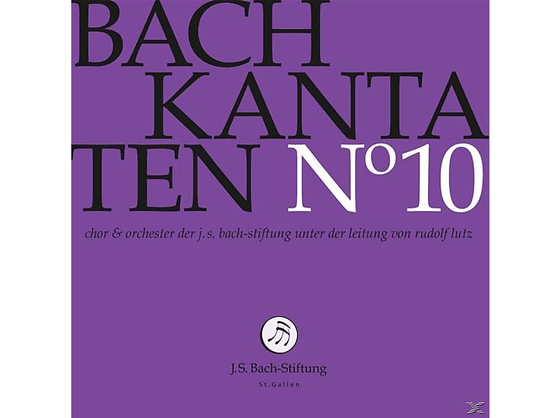 Rudolf Lutz / J.S. Bach-Stiftung - Kantaten No°10 (CD) von J.S. BACH-