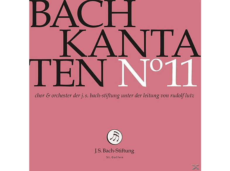 Rudolf Lutz / J.S. Bach-Stiftung - Kantaten No°11 (CD) von J.S. BACH-