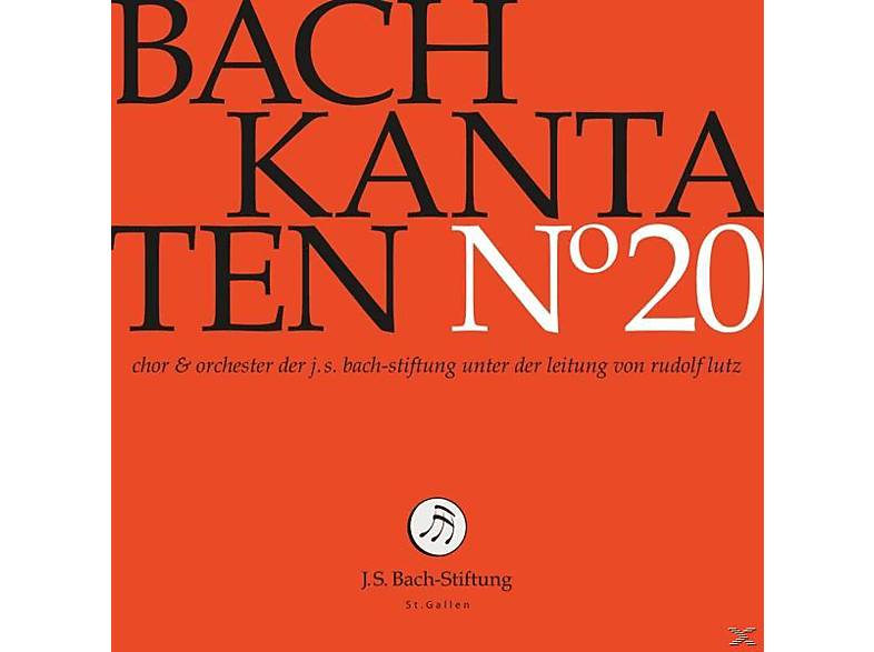 Rudolf Lutz / J.S. Bach-Stiftung - Kantaten No°20 (CD) von J.S. BACH-