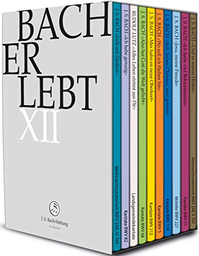 Bach Erlebt XII [10 DVDs] von J.S. Bach-Stiftung (Naxos Deutschland Musik & Video Vertriebs-)