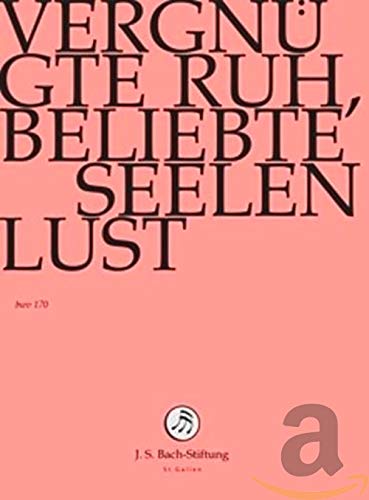 J. S. BACH: Vergnügte Ruh, beliebte Seelenlust [DVD] von J.S.BACH-STIFTUNG/LUTZ,RUDOLF