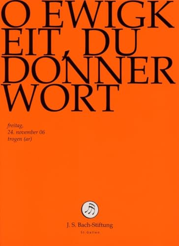 O Ewigkeit,du Donnerwort von J.S.BACH-STIFTUNG/LUTZ,RUDOLF