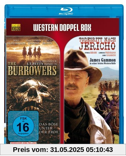 Western Doppel BD: The Burrowers / Todesritt nach Jericho [Blu-ray] von Petty, J. T.