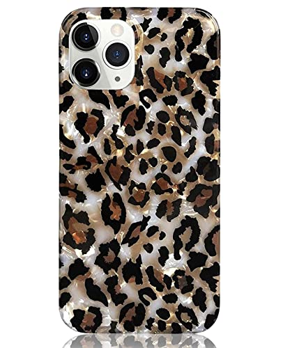 J.west Hülle kompatibel mit iPhone 13 Pro 6,1 Zoll, funkelndes Tier Leopardenmuster Vintage Gepard Glitzer Transluzent Klar Weich TPU Slim Schutzhülle Handyhülle für Frauen Mädchen Hellbraun J.west Hülle kompatibel mit iPhone 13 Pro 6,1 Zoll, funkelndes Tier Leopardenmuster Vintage Gepard Glitzer Transluzent Klar Weich TPU Slim Schutzhülle Handyhülle für Frauen Mädchen Hellbraun von J.west