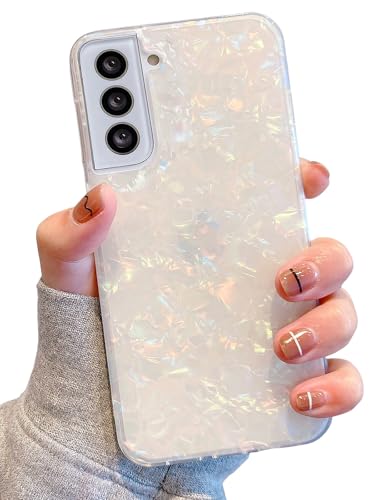 J.west Schutzhülle für Galaxy S22 Plus 5G 6.6 Zoll, luxuriös, glitzernd, durchscheinend, transparent, bunt, Opal, Perlm, weiche Silikonhülle für Frauen und Mädchen, schlanke TPU-Schutzhülle J.west Schutzhülle für Galaxy S22 Plus 5G 6.6 Zoll, luxuriös, glitzernd, durchscheinend, transparent, bunt, Opal, Perlm, weiche Silikonhülle für Frauen und Mädchen, schlanke TPU-Schutzhülle von J.west