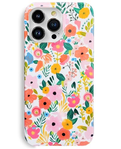 J.west iPhone 13 Pro Max Hülle 6,7, weiche, stoßfeste, niedliche Blumen-Handy-Schutzhülle für Frauen, Gartenblumen-Muster, schlanke Passform, kratzfeste Handyhülle für Mädchen J.west iPhone 13 Pro Max Hülle 6,7, weiche, stoßfeste, niedliche Blumen-Handy-Schutzhülle für Frauen, Gartenblumen-Muster, schlanke Passform, kratzfeste Handyhülle für Mädchen von J.west
