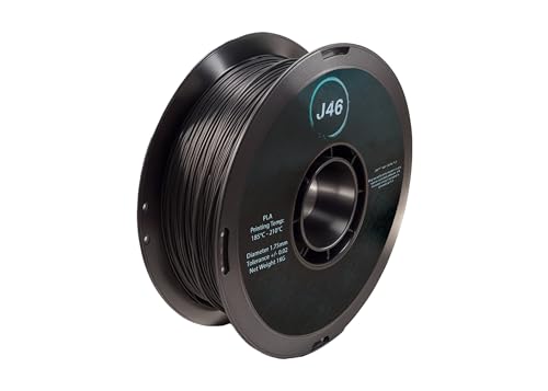 J46 3D-Drucker PLA (Schwarz) von J46